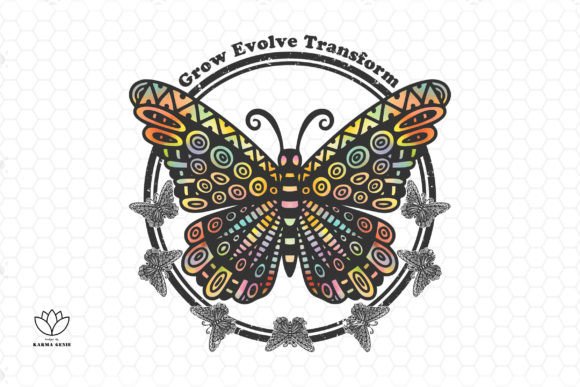Download Boho Style Butterfly - Boho Collection