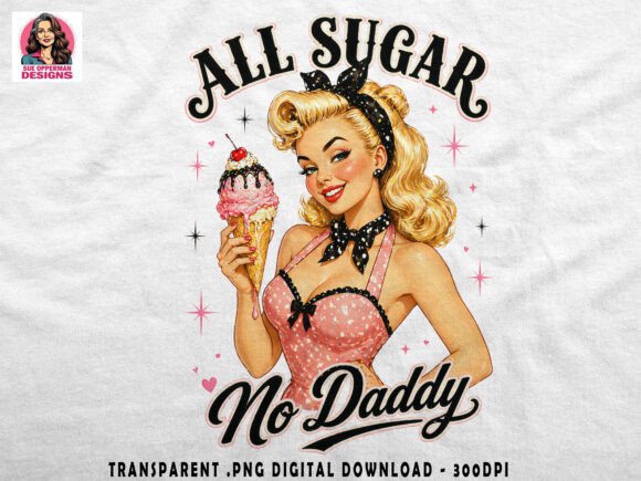 Download All Sugar No Daddy | Retro PNG - Png Collection