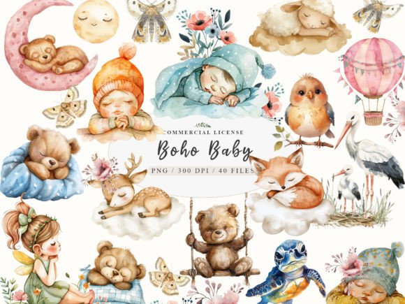 Download Gender Reveal Png, Sleeping Baby Animals - Png Collection