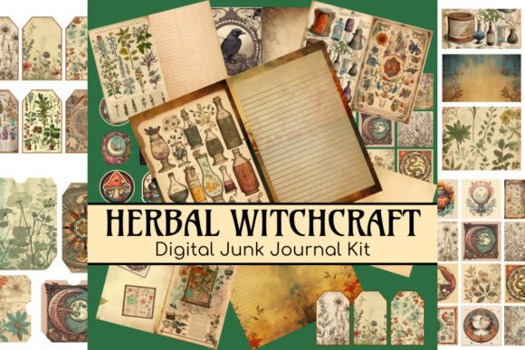 Download Witchcraft Nature Junk Journal Kit - Junk journal kit Collection