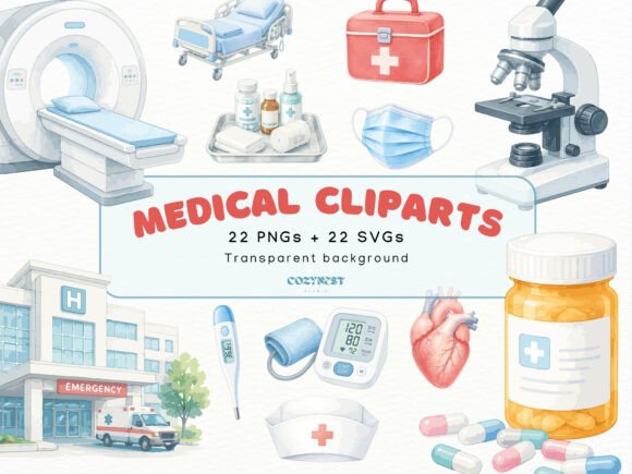 Download Medical Watercolor Cliparts, Doctor PNG - Png Collection