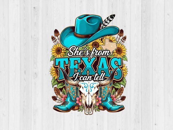 Download She's from Texas PNG, Girl Western Gift - Png Collection