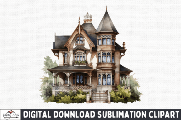 Download Vintage House PNG Clipart - Png Collection