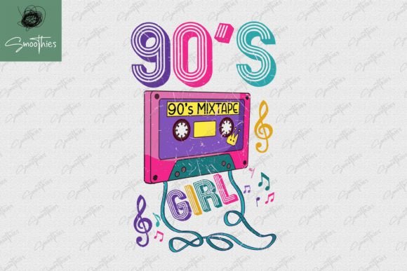 Download 90s Girl Retro Vintage Old Cassette PNG - Png Collection