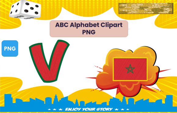 Download ABC Alphabet Clipart PNGs Flag Morocco - Png Collection