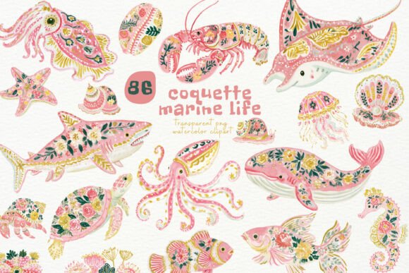 Download Coquette Marine Life PNG Clipart - Png Collection