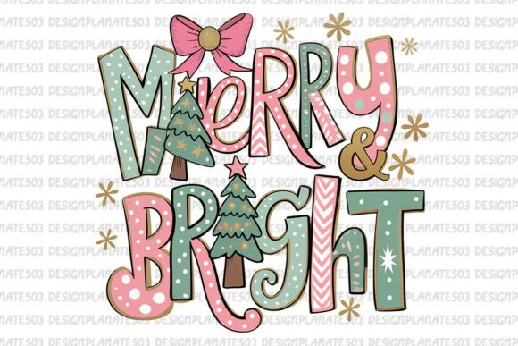 Download Merry and Bright, Christmas Png - Png Collection