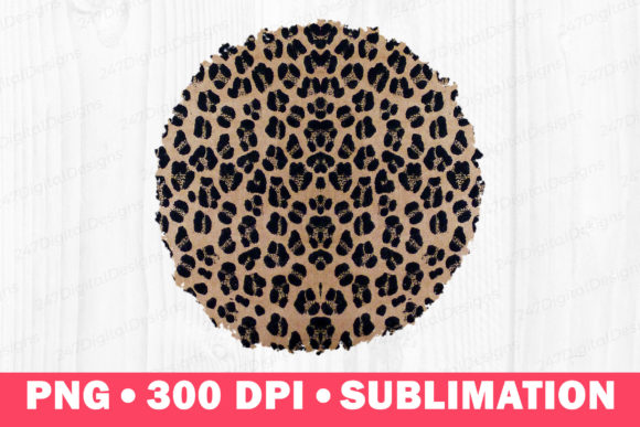 Download Leopard Print Background Png Distressed - Png Collection