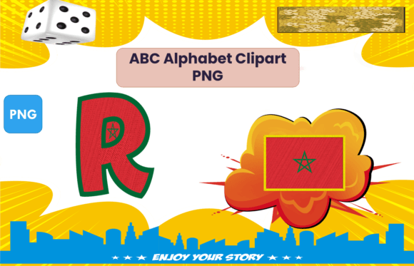 Download ABC Alphabet Clipart PNGs Flag Morocco - Png Collection