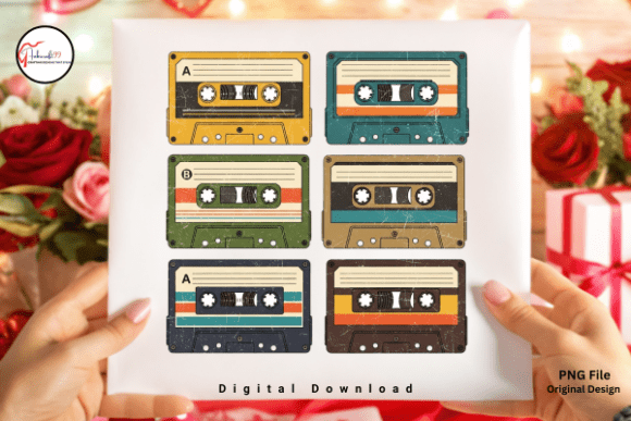 Download Vintage Cassette 80s 90s Music Lover PNG - Png Collection