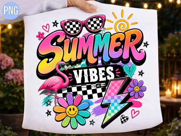 Download Summer Vibes Retro PNG Tshirt - Png Collection