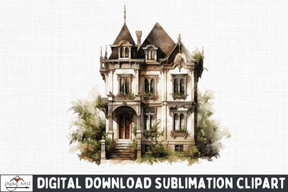 Download Vintage House PNG Clipart - Png Collection