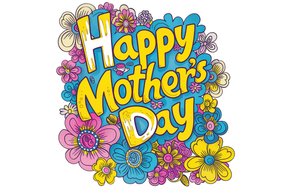 Download Mothers Day Hippie Floral Png - Png Collection