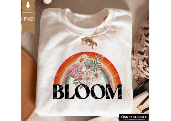 Download Flower Bloom PNG , Retro Sublimations - Png Collection