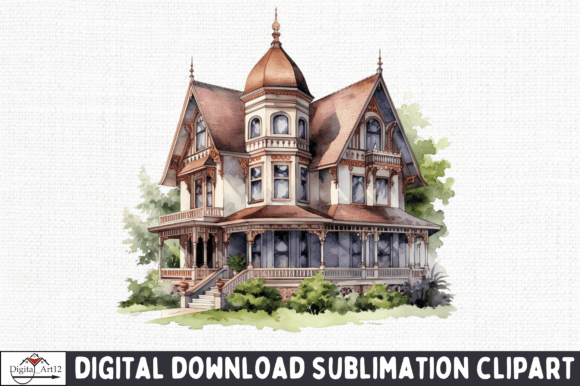Download Vintage House PNG Clipart - Png Collection