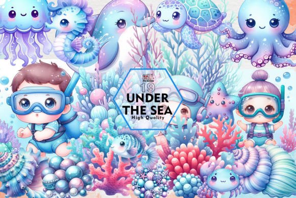 Download Under the Sea Clipart PNG Graphics - Png Collection