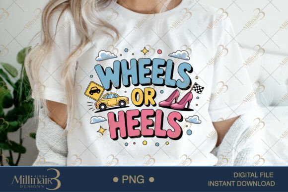 Download Wheels or Heels Gender Reveal PNG - Png Collection